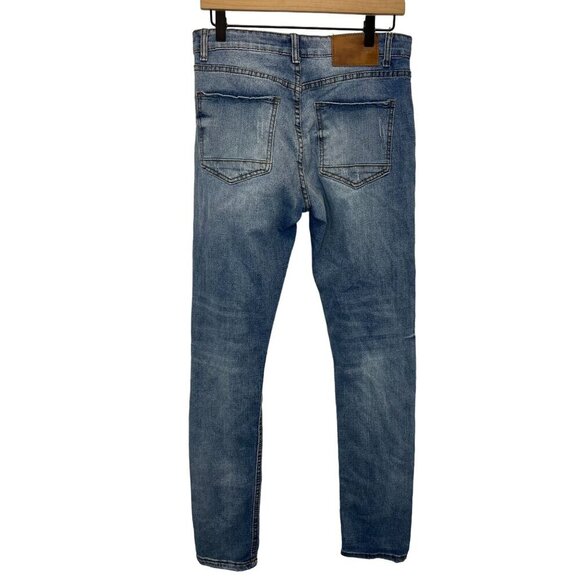 Waimea Skinny Fit Jeans Men's 30 x 32 Distressed Denim Straight Leg - Picture 3 of 8